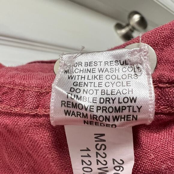 Peter Millar Seaside Men's Kiva Beach Linen Sport Shirt Men's Size XL - Picture 8 of 9